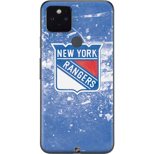 NHL New York Rangers Frozen Google Pixel 5 Skin